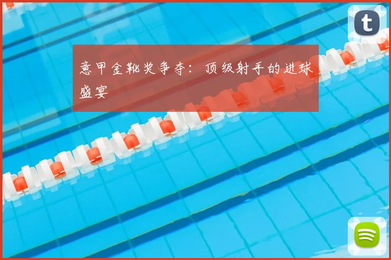 意甲金靴奖争夺：顶级射手的进球盛宴